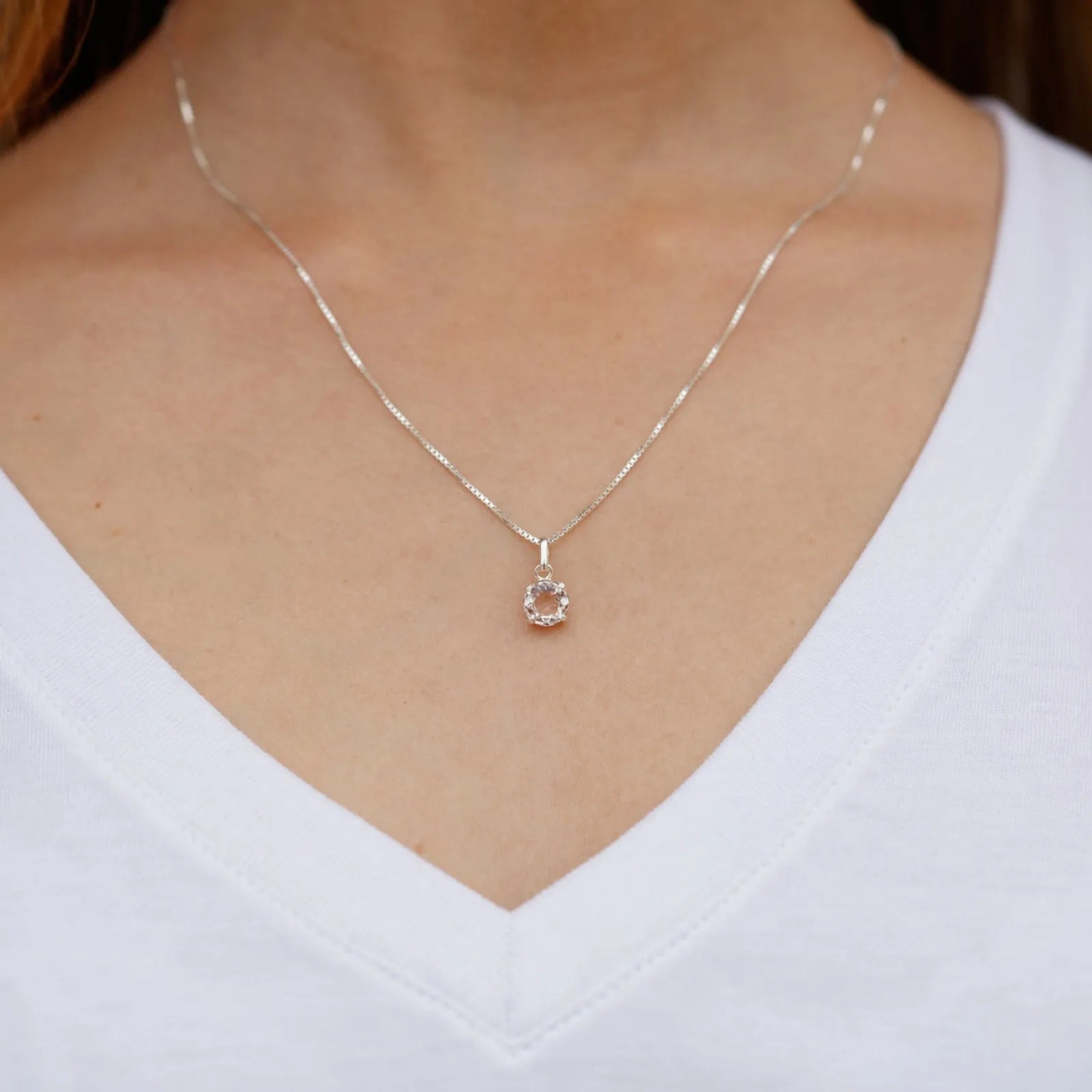 Petite Sterling Silver Necklace - Belo Jewelry