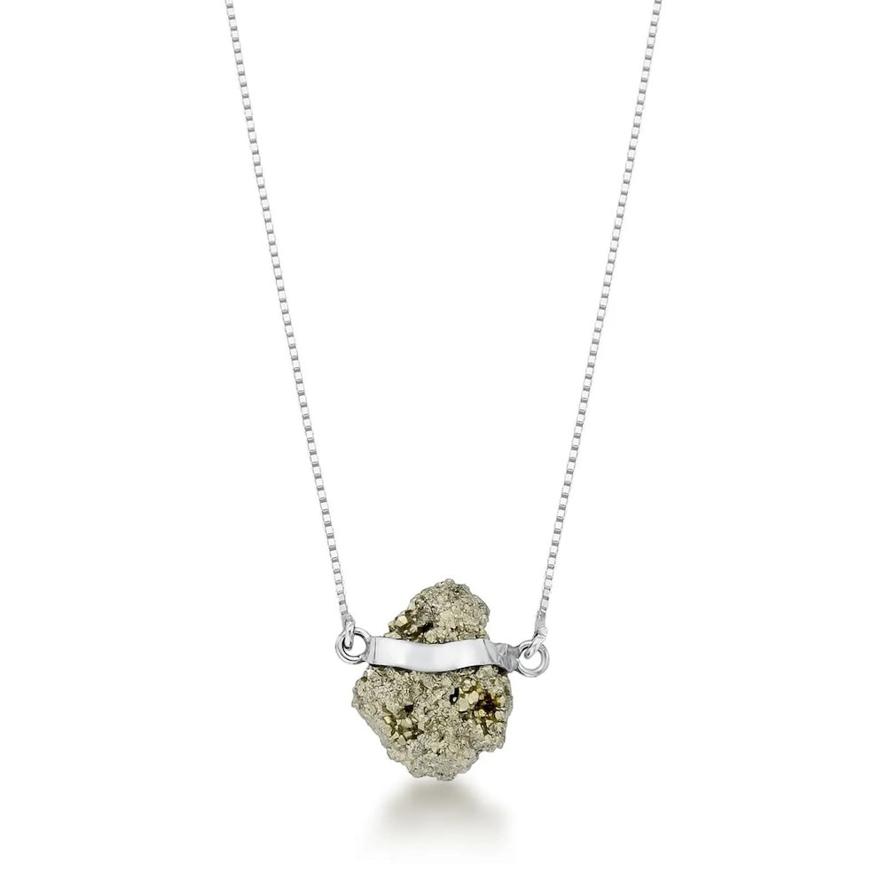 Pyrite Necklace - Belo Jewelry