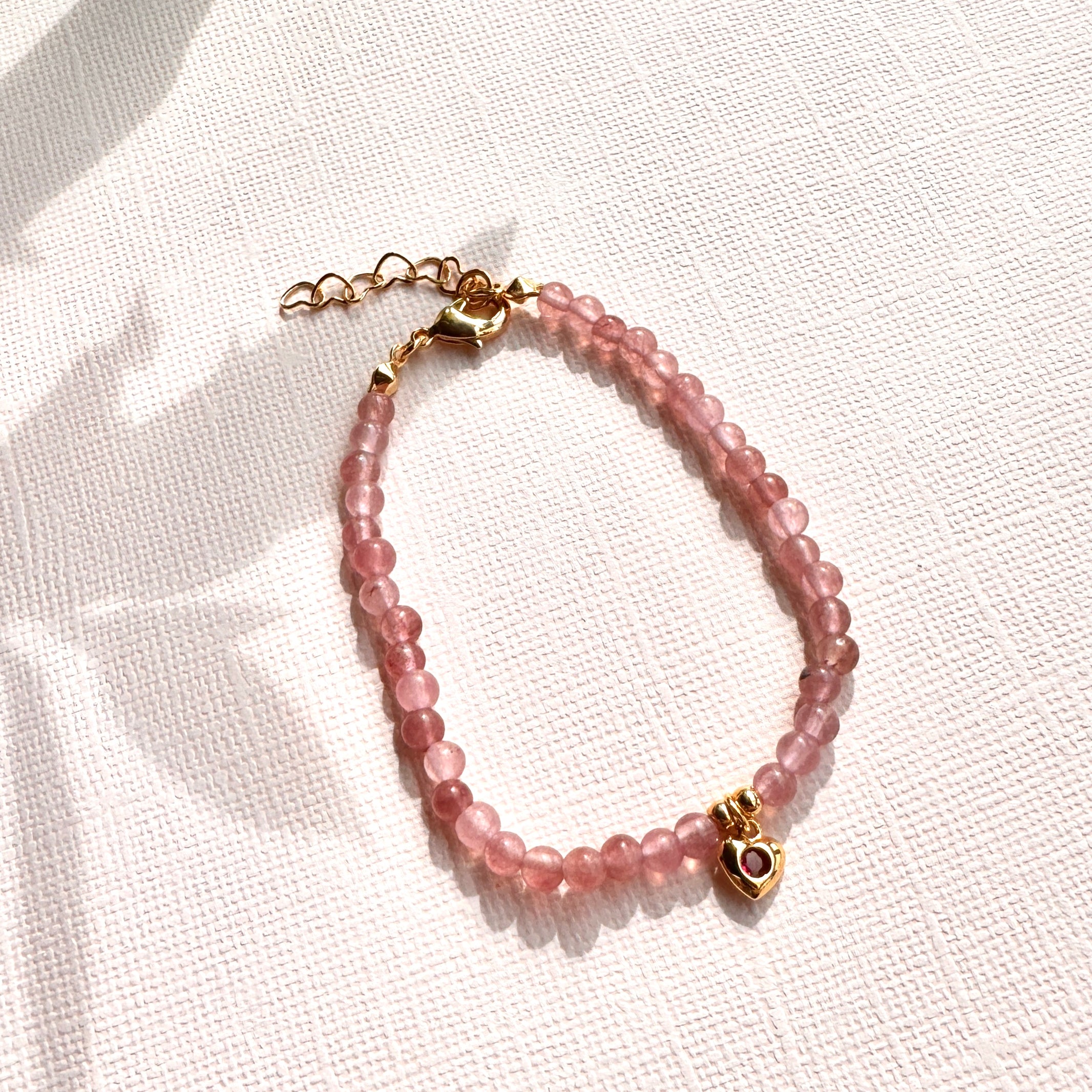 Rose Jade Bracelet - Belo Jewelry