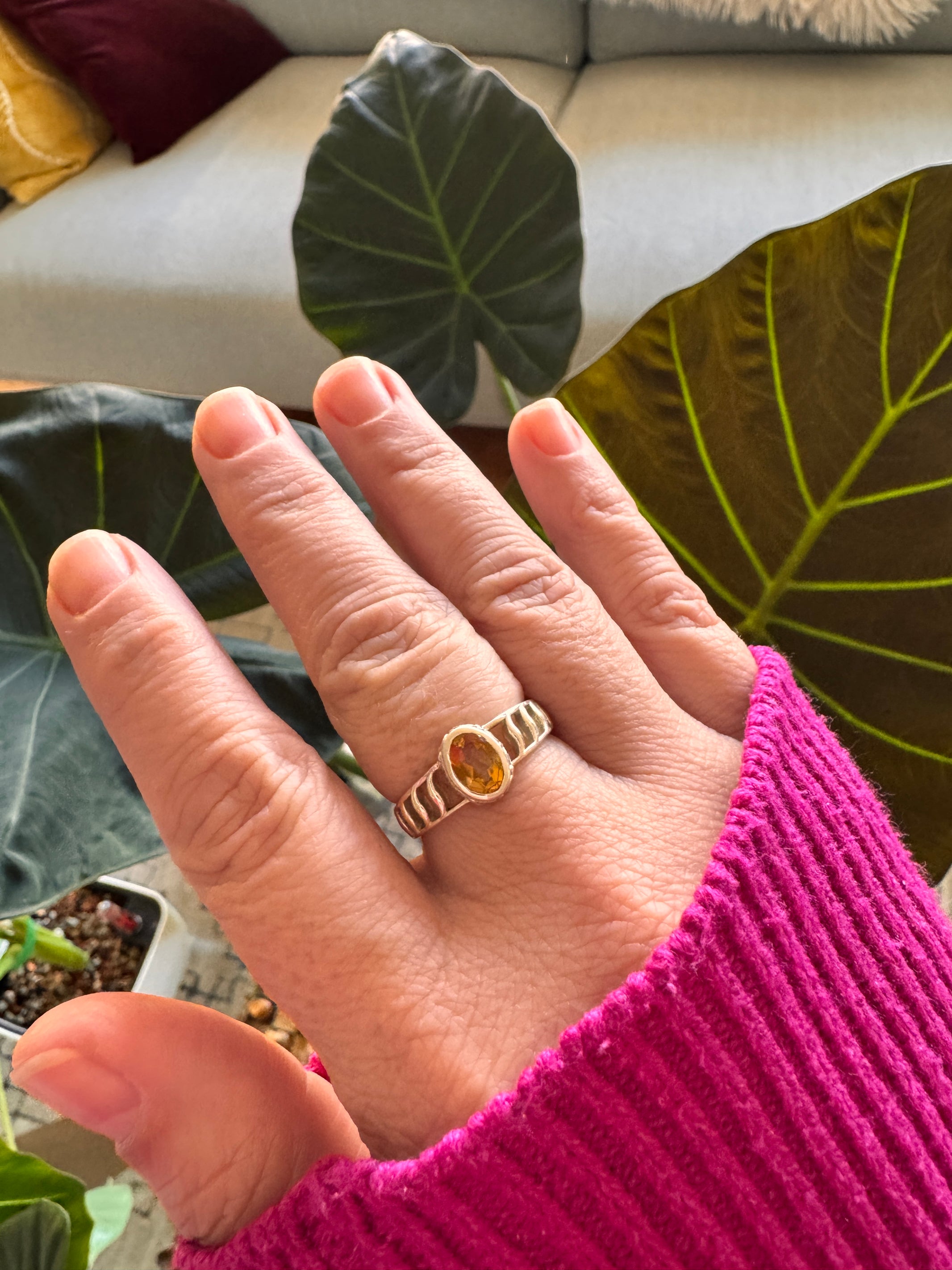 Citrine Ring - Belo Jewelry