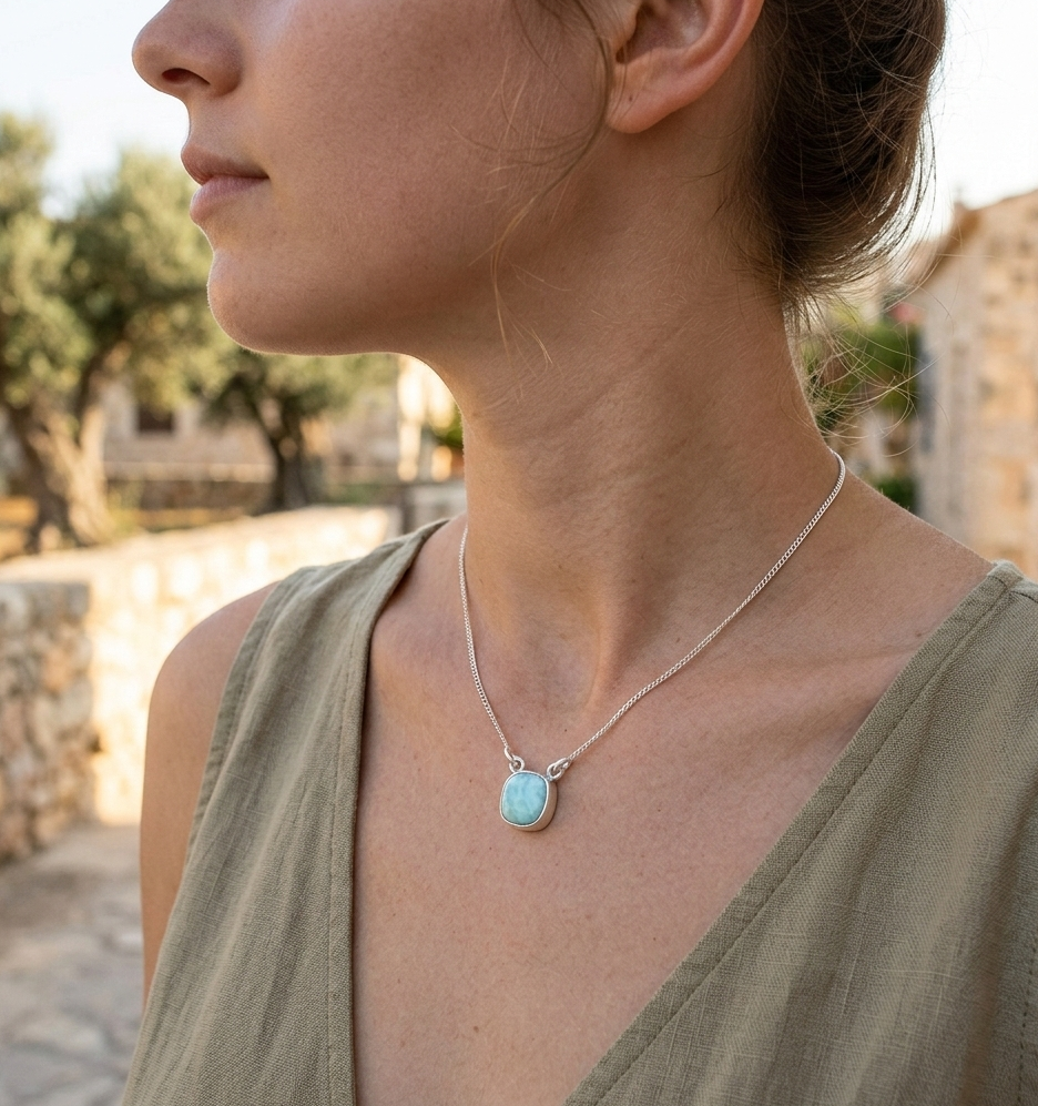 Amazonite Necklace - Belo Jewelry
