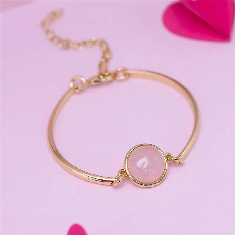 Rose Quartz Bracelet - Belo Jewelry