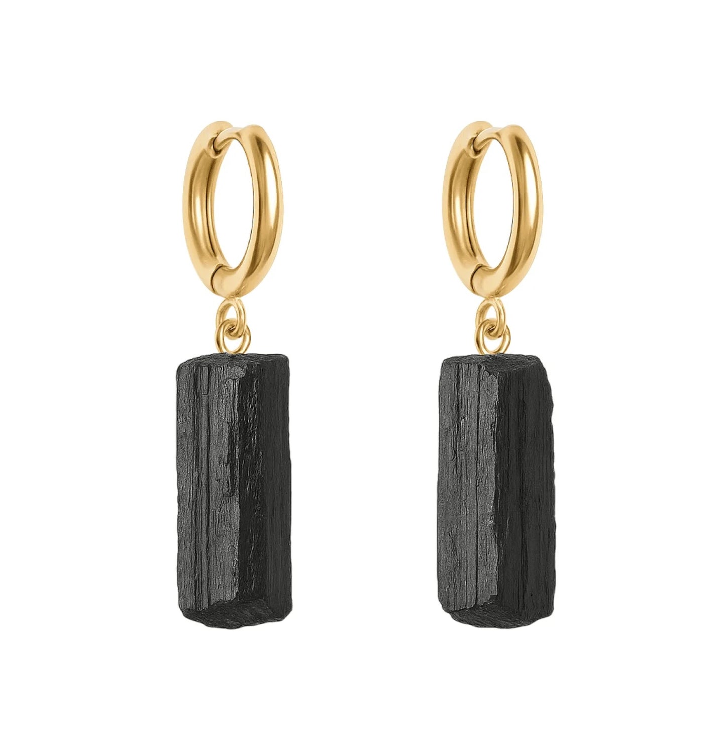 Black Tourmaline Earrings