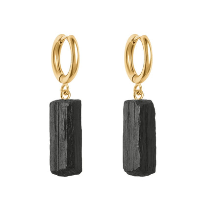 Black Tourmaline Earrings