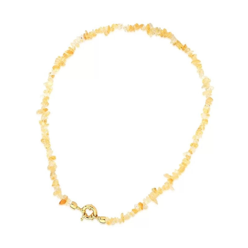 Citrine Chocker Necklace