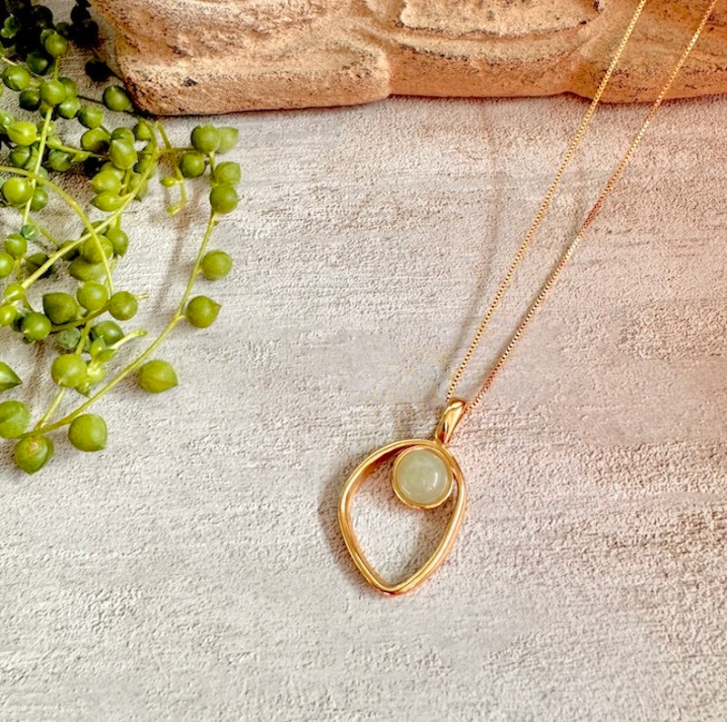 Green Quartz Necklace