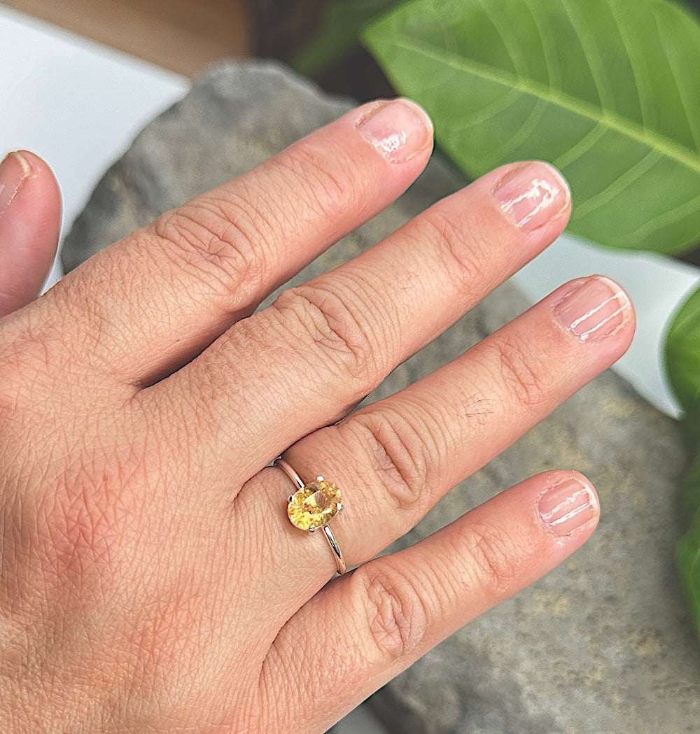 Imperial Topaz Ring - Belo Jewelry