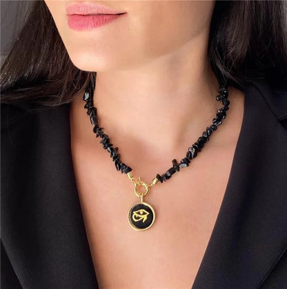 Onyx Chocker Necklace