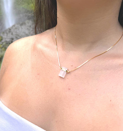 Selenite Necklace